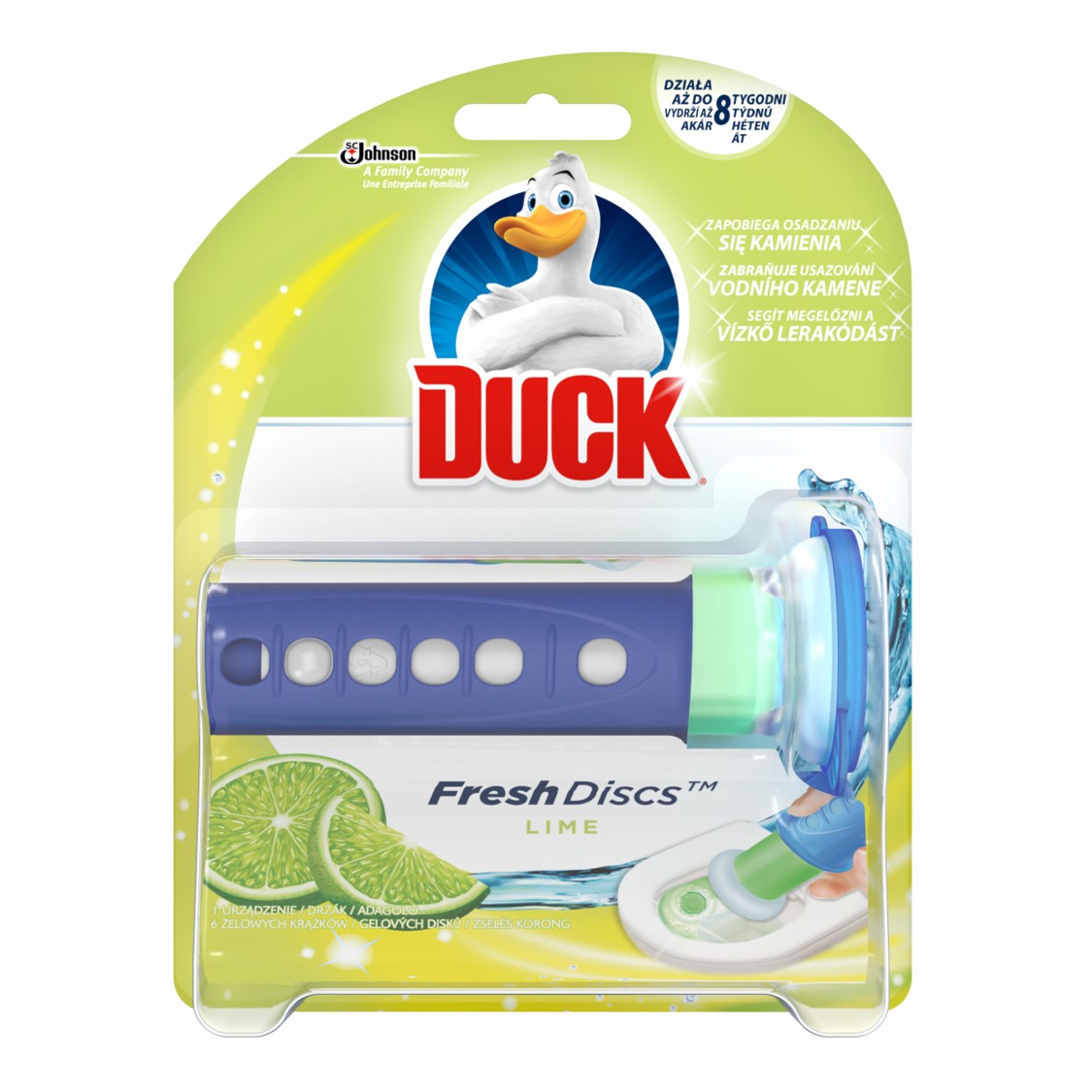 Duck Fresh Discs WC gel 36ml Limetka