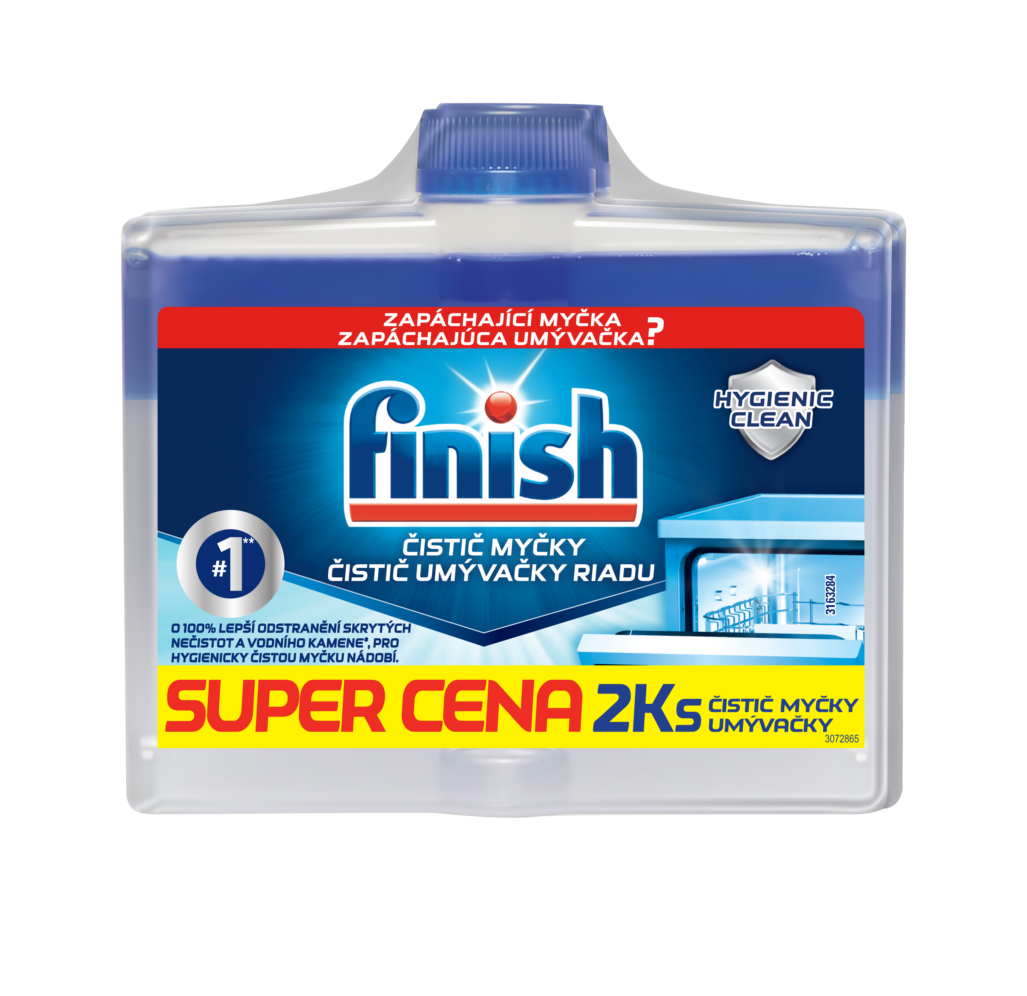 Finish čistič myček 250 ml 1+1 DUO