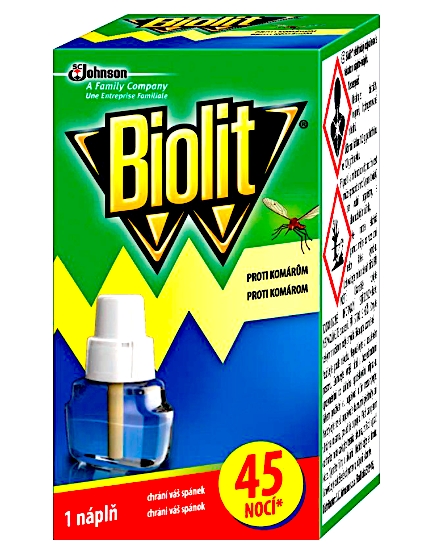 Biolit tek.náplň do el.odpařovače 45 nocí 27ml