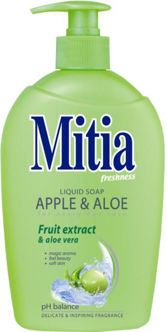 Mitia tek.mýdlo 500ml Apple & Aloe pumpa