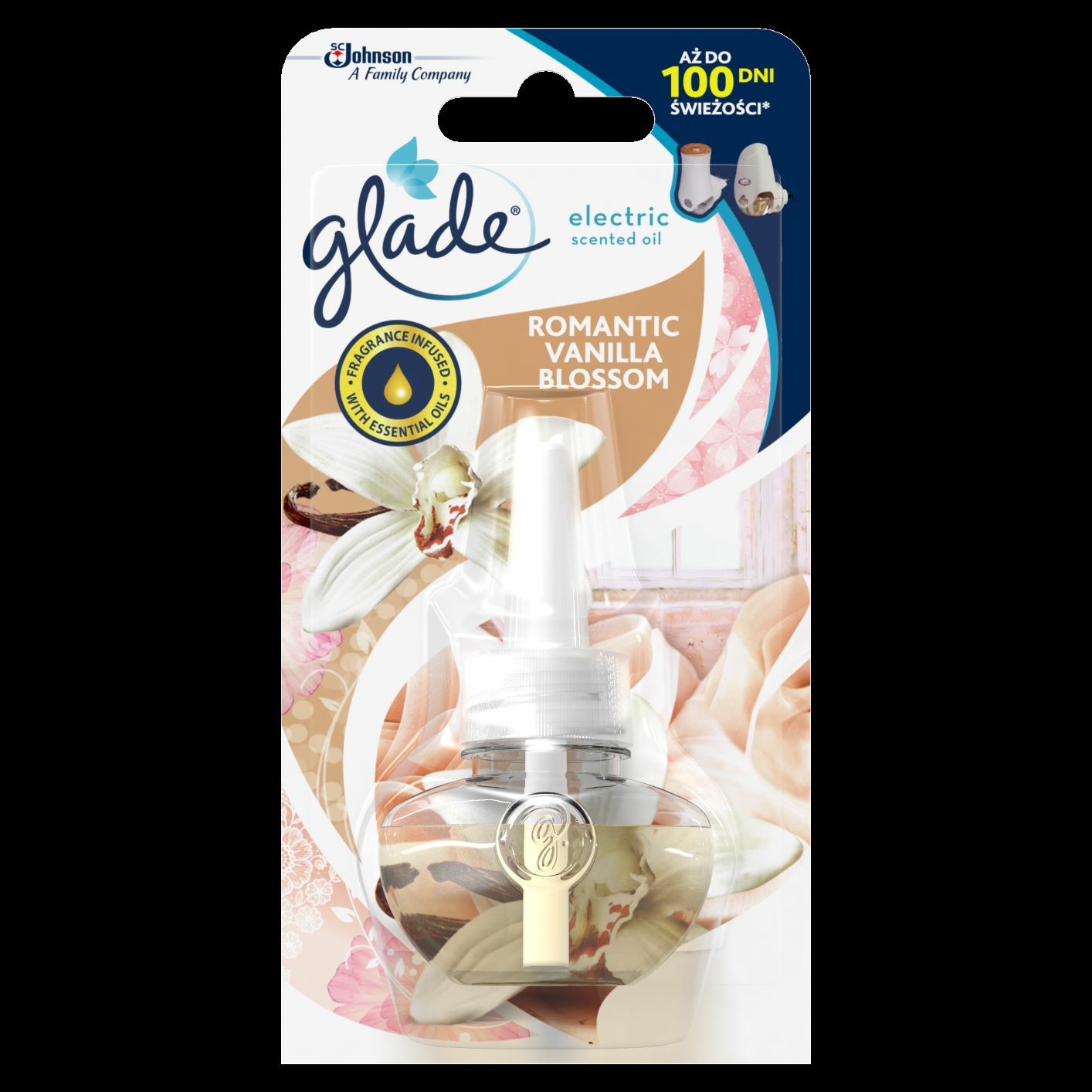 Glade Electric Romantic Vanilla Blossom náplň 20ml
