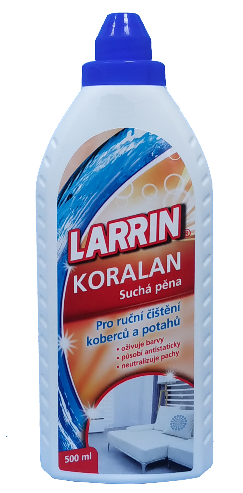 Larrin Koralan 500ml ruční čištění koberců