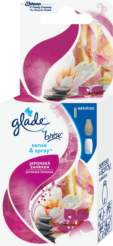 Glade Sense&Spray Jap.zahrada 18ml náplň