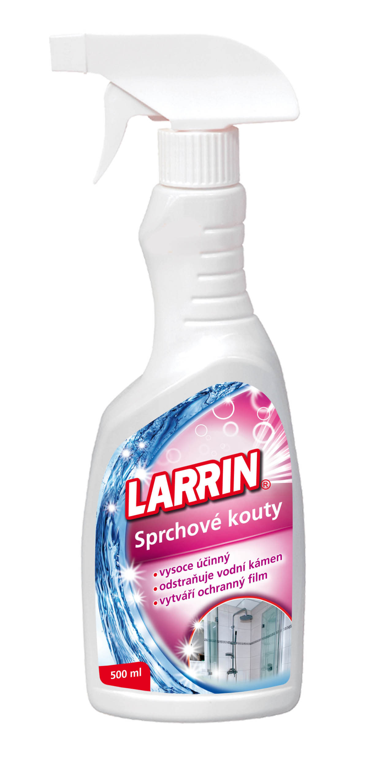 Larrin čistič sprch.koutů s rozpr. 500ml