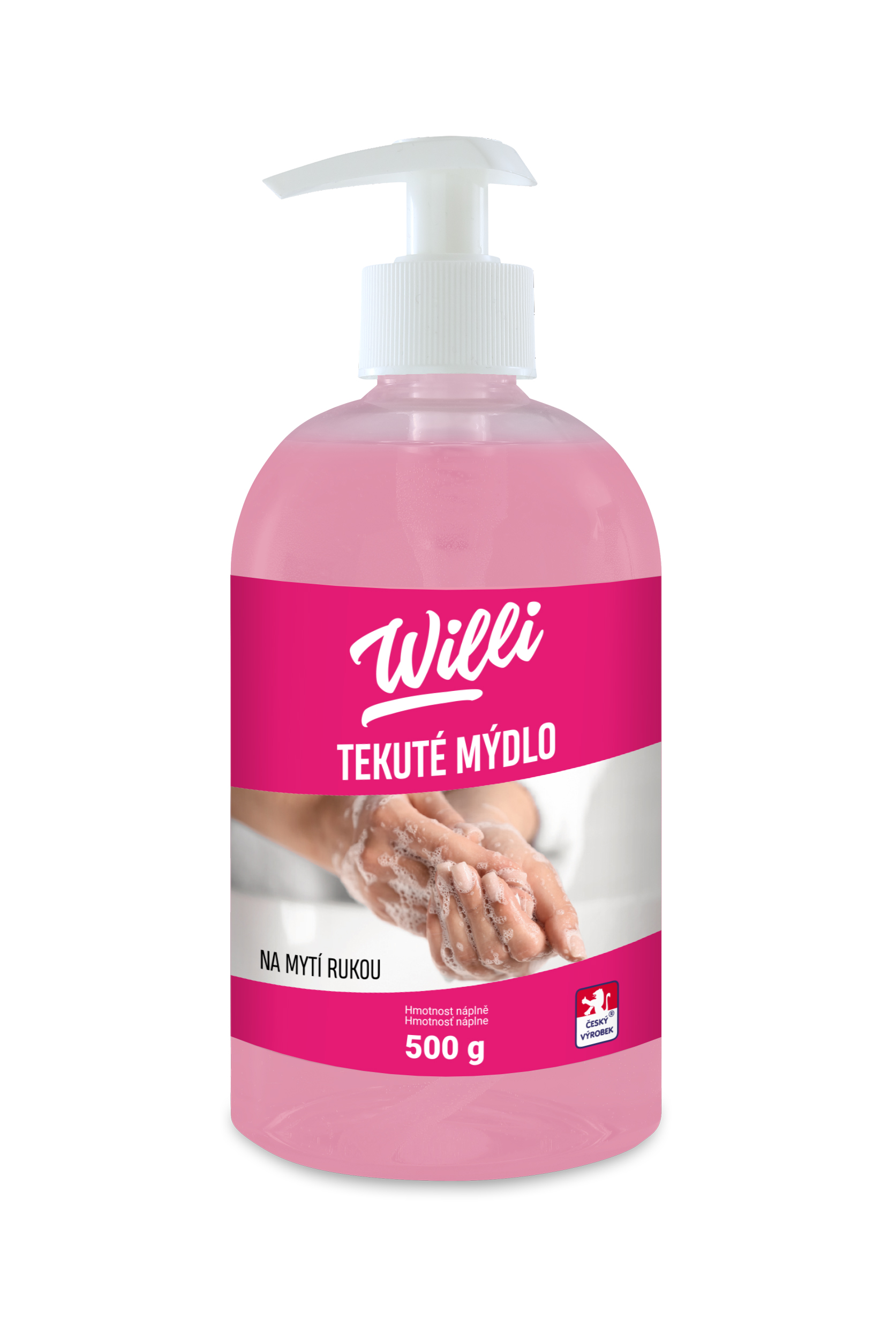 Willi tekuté mýdlo 500g s pumpičkou