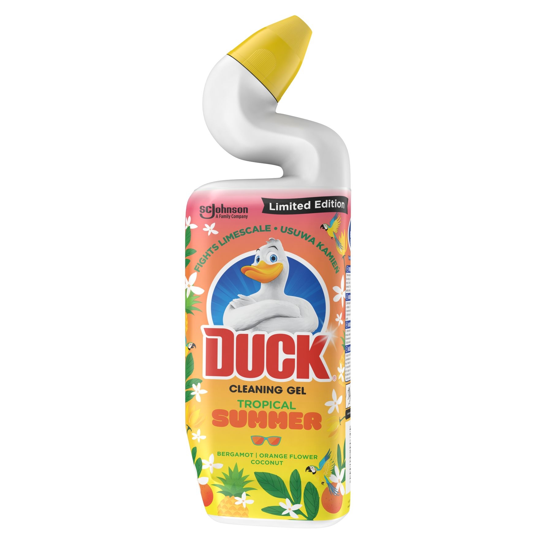 Duck gelový WC čistič 750ml Tropical