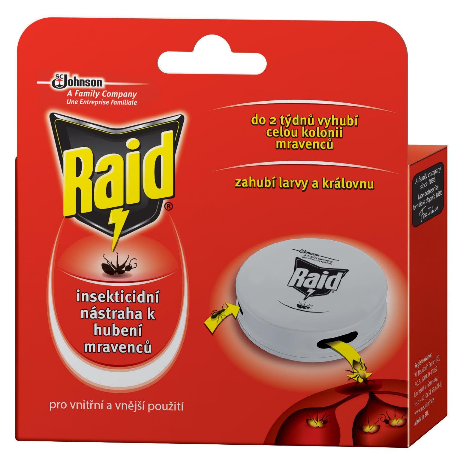 Raid nástraha na mravence 1ks 10ml