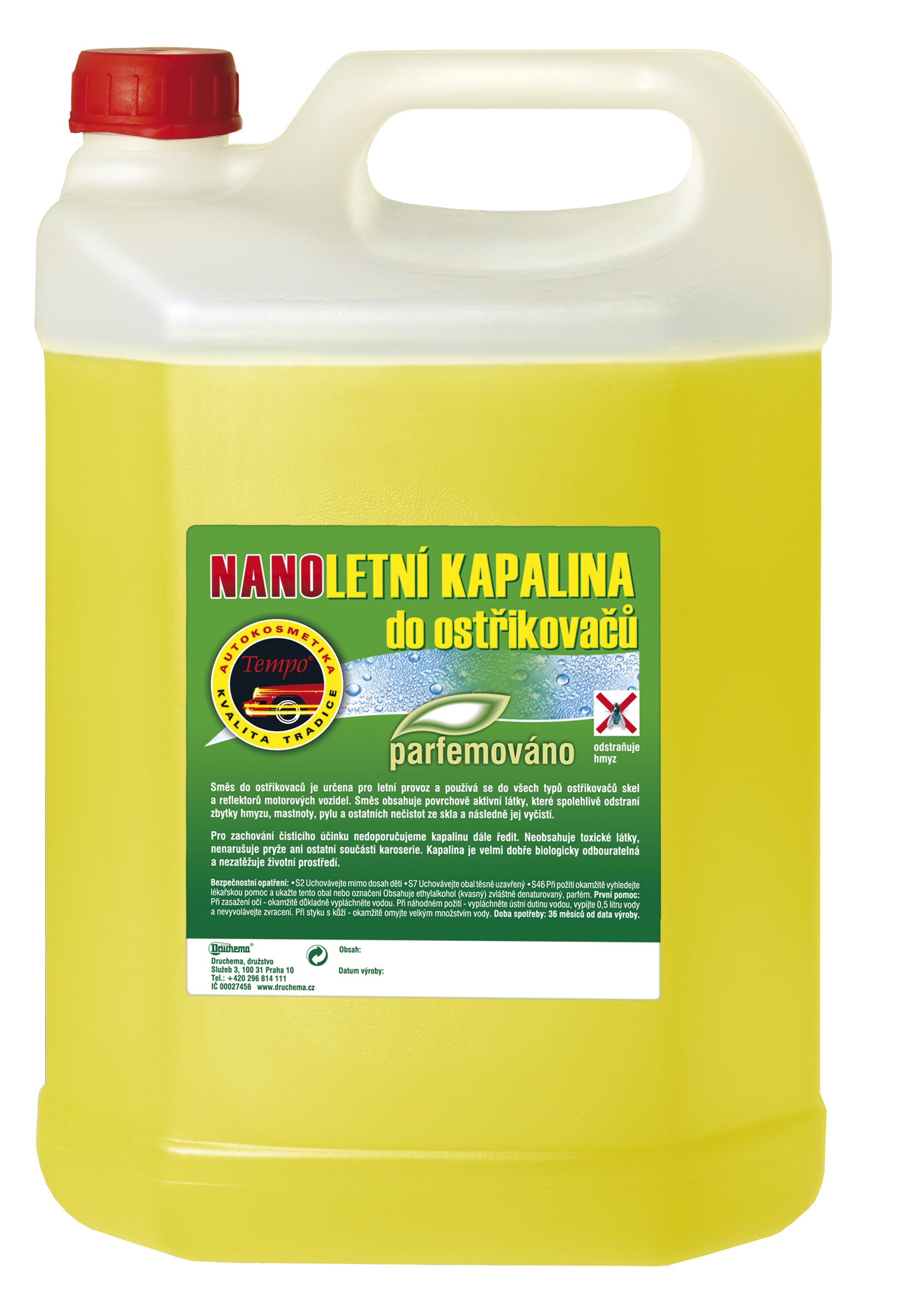 Tempo letní kap.do ostřikovačů  5l