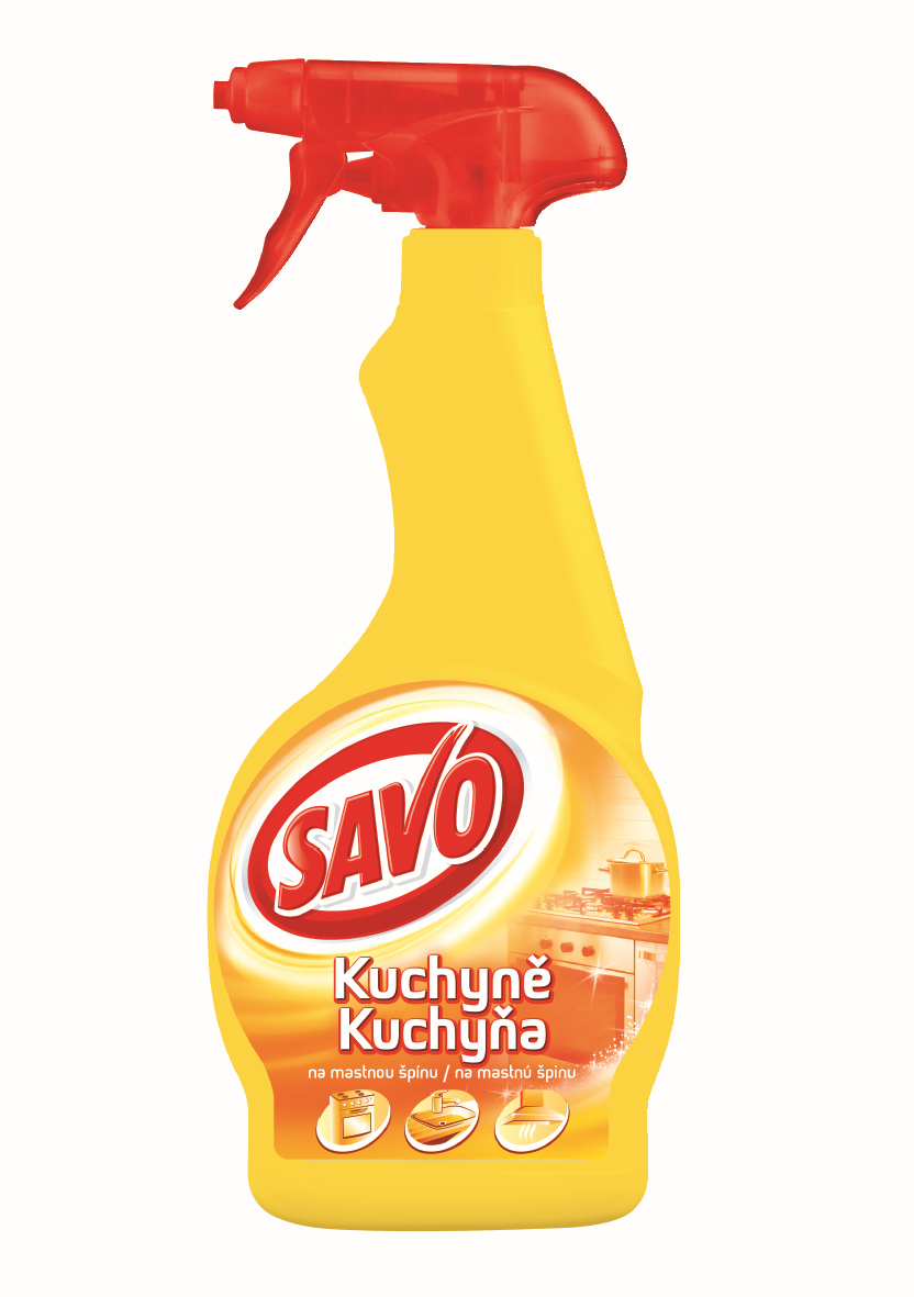 Savo čistič kuchyně 500 ml pump. bez chloru