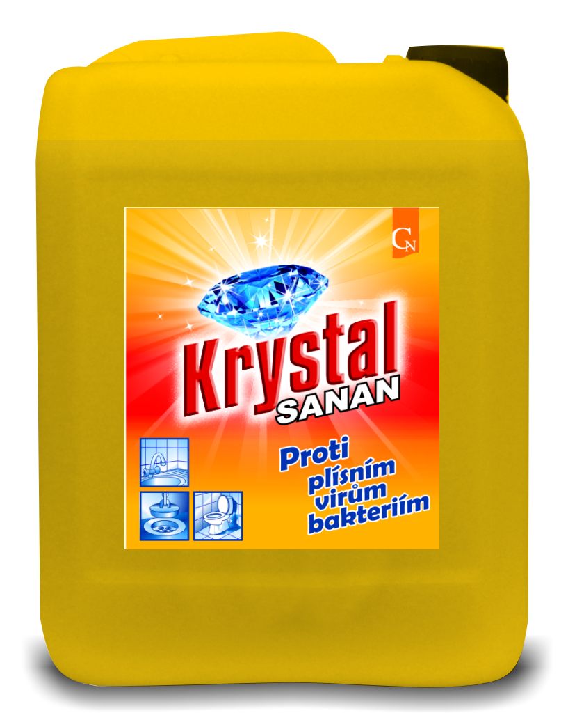 Krystal Sanan 5l  na plísně,viry,bakter.