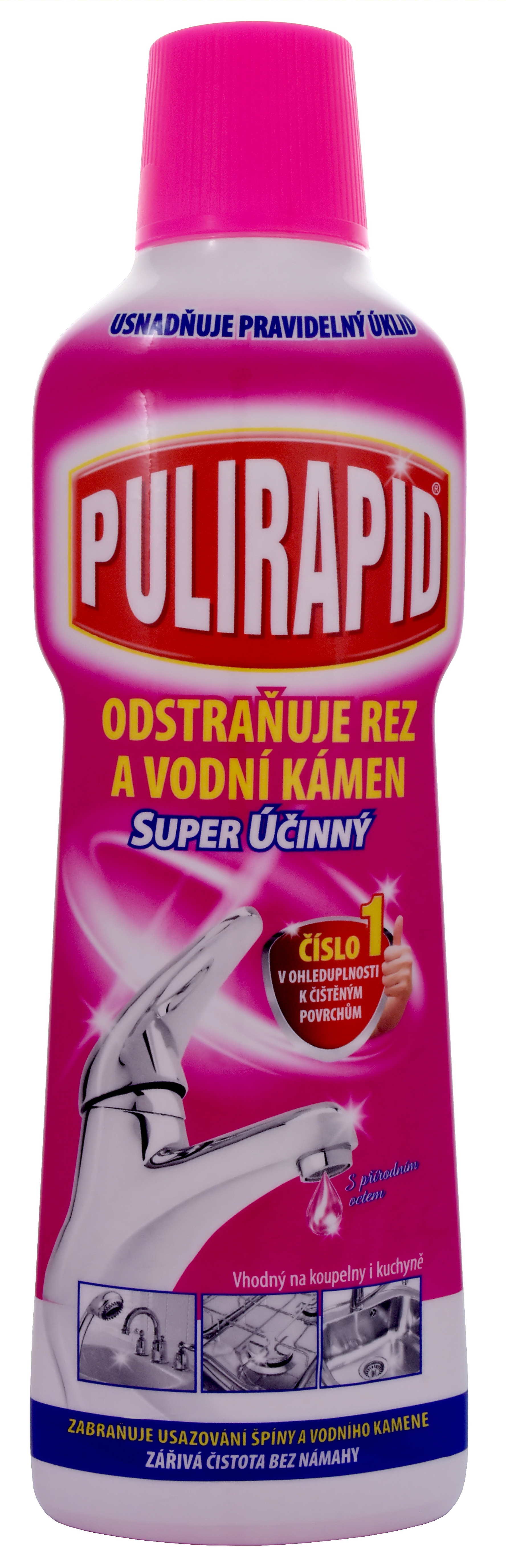 Pulirapid Aceto 500ml   018 !!!!neobjednávat už nemají a posílají 1218-01