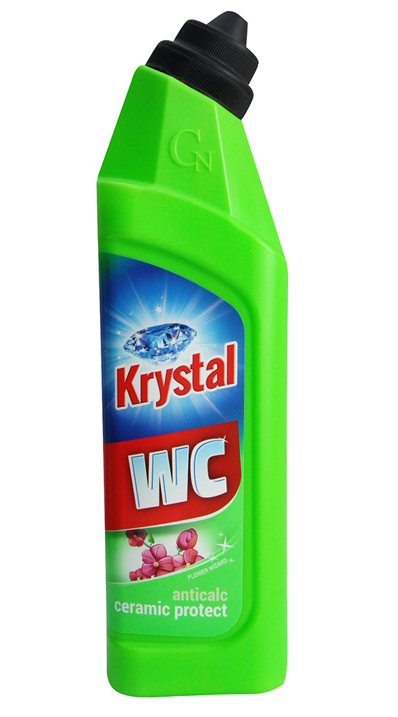 Krystal WC kyselý čistič zelený 750ml